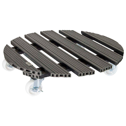 Artikelbild für WAGNER® design yourself Pflanzenroller WPC GH 0565 Kunststoff, Ø 50,0 cm anthrazit rund, 1 St., Artikelnummer 418687