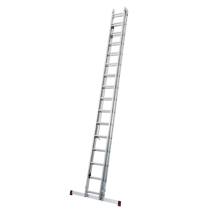 Artikelbild für KRAUSE Schiebeleiter CORDA silber 2x 16 Sprossen, H: 450,0 cm, Artikelnummer 665291