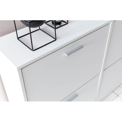 Artikelbild 11 für WOHNLING Schuhschrank, WL5.829 weiß 4 Fachböden 120,0 x 24,0 x 81,0 cm, Artikelnummer 908733