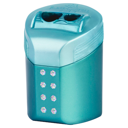 Artikelbild 4 für FABER-CASTELL Dosenspitzer doppelt RollOn Sparkle farbsortiert, Artikelnummer 100489