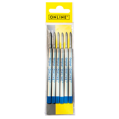 Artikelbild 3 für ONLINE® Kugelschreiberminen M blau, 6 St., Artikelnummer 238347