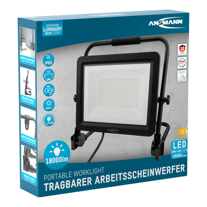 Artikelbild 5 für ANSMANN FL150W-AC LED Baustrahler schwarz 150 W, Artikelnummer 629158