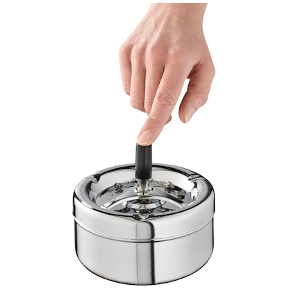 Artikelbild 3 für APS KLASSIKER Aschenbecher silber, 1 St., Artikelnummer 194666