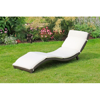 Artikelbild 2 für Garden Pleasure Sonnenliege Caracas braun Aluminium, Artikelnummer 231449
