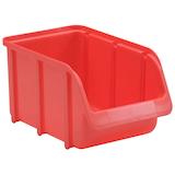Artikelbild 1 für hünersdorff Sichtlagerkasten 3,0 l rot, Artikelnummer 406116