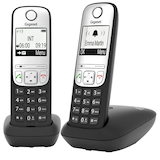 Artikelbild 1 für Gigaset A690 Duo Schnurloses Telefon-Set schwarz, Artikelnummer 236842