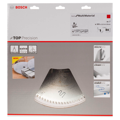 Artikelbild 2 für BOSCH Best for Multi Material Kreissägeblatt 305,0 mm, 96 Zähne, 1 St., Artikelnummer 453393