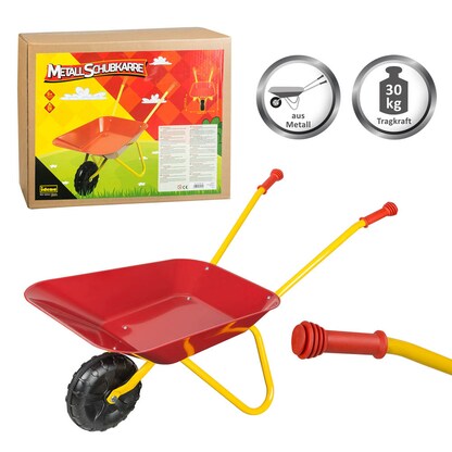 Artikelbild 2 für Idena Kinderschubkarre rot, gelb, Artikelnummer 745127