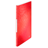 Artikelbild 1 für LEITZ WOW Sichtbuch DIN A4, 40 Hüllen rot, 1 St., Artikelnummer 235107