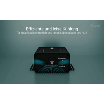 Artikelbild 7 für i-tec® USB-Hub USB-C/USB-A Metal Charging + data 10-fach schwarz, Artikelnummer 662688