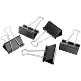 Artikelbild 1 für Gowi Foldbackklammern schwarz 5,1 cm, 12 St., Artikelnummer 721577