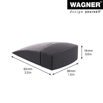 Artikelbild 3 für WAGNER® design yourself EH 5150 Türstopper Zinkdruckguss und Kunststoff, Artikelnummer 420038