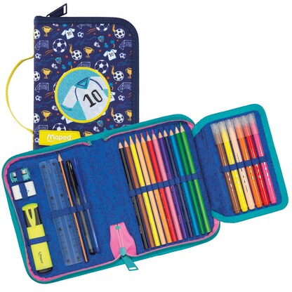 Artikelbild für maped Federmäppchen befüllt TUKAN Tukan 31-teilig, 20,5 x 13,5 cm, Artikelnummer 798118