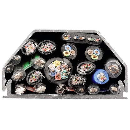 Artikelbild 4 für hama Kabelkanal 1,1 m silber, Artikelnummer 125427