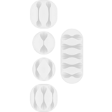 Artikelbild 1 für goobay Kabelclips weiß, 5 St., Artikelnummer 630855