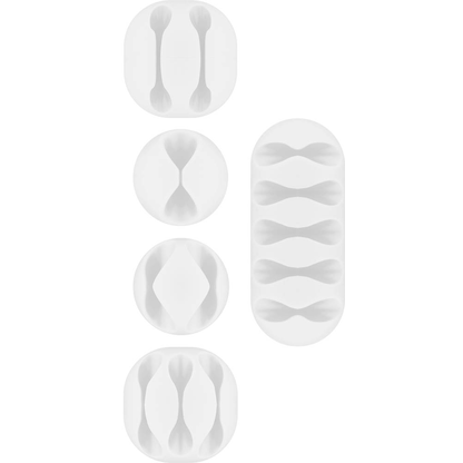 Artikelbild für goobay Kabelclips weiß, 5 St., Artikelnummer 630855