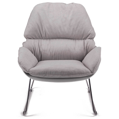 Artikelbild 2 für meet powered by PAPERFLOW Sessel LAZY grau silber Stoff 69,5 x 81,0 x 86,0 cm, 1 St., Artikelnummer 637771