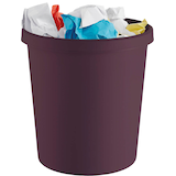 Artikelbild 1 für helit the green german Papierkorb 18,0 l rot, 1 St., Artikelnummer 823697