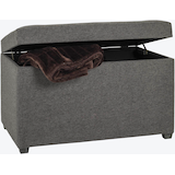 Artikelbild 1 für HAKU Möbel Sitztruhe 52126 anthrazit Holz 58,0 cm, Artikelnummer 192269