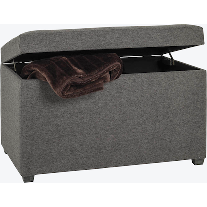 Artikelbild für HAKU Möbel Sitztruhe 52126 anthrazit Holz 58,0 cm, Artikelnummer 192269