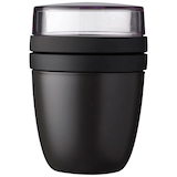 Artikelbild 1 für MEPAL Speisebehälter Ellipse nordic black 0,5 + 0,2 l, 1 St., Artikelnummer 391142