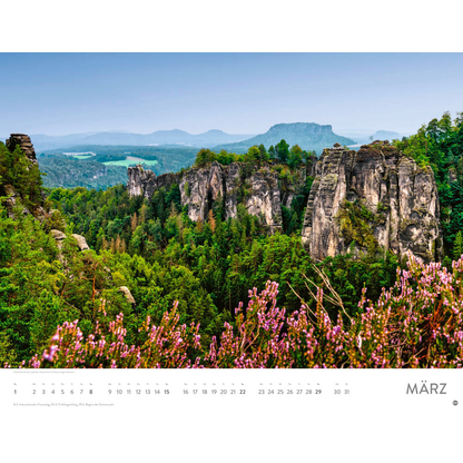 Artikelbild 4 für Heye Monats-Wandkalender Schönes Deutschland 2026, 1 St., Artikelnummer 551091