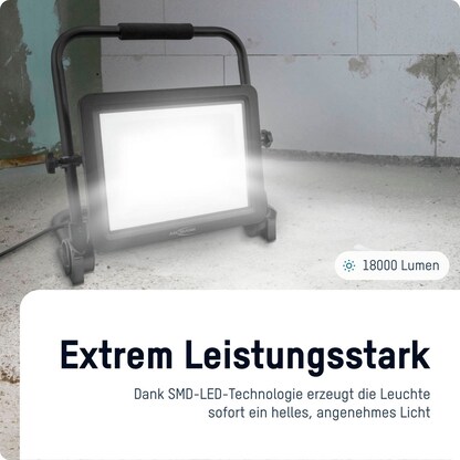 Artikelbild 4 für ANSMANN FL150W-AC LED Baustrahler schwarz 150 W, Artikelnummer 629158