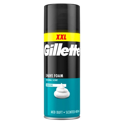 Artikelbild für Gillette SENSITIVE Rasierschaum 400,0 ml, Artikelnummer 653596