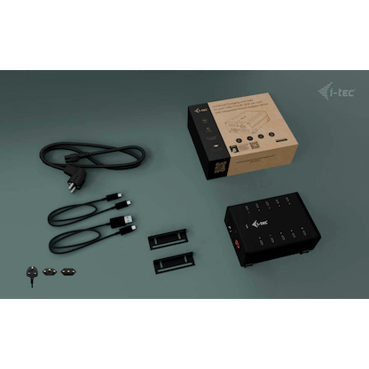 Artikelbild 8 für i-tec® USB-Hub USB-C/USB-A Metal Charging + data 10-fach schwarz, Artikelnummer 662688