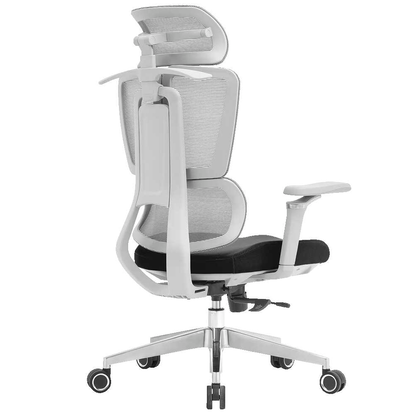 Artikelbild 4 für LÜLLMANN Bürostuhl, 210480 Stoff grau, Gestell alu, Artikelnummer 791008