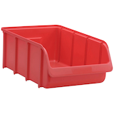 Artikelbild 1 für hünersdorff Sichtlagerkasten 19,27 l rot, Artikelnummer 406157