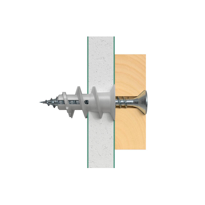 Artikelbild 2 für fischer GK Dose 531028 Gipskartondübel Ø 40 mm x 22 mm, 160 St., Artikelnummer 479689