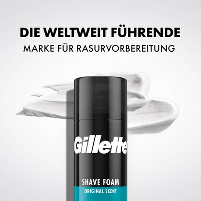 Artikelbild 2 für Gillette SENSITIVE Rasierschaum 400,0 ml, Artikelnummer 653596