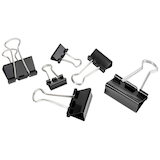Artikelbild 1 für Gowi Foldbackklammern schwarz, 24 St., Artikelnummer 721587