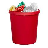 Artikelbild 1 für helit Papierkorb 18,0 l rot, 1 St., Artikelnummer 684019