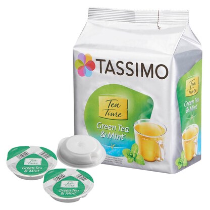 Artikelbild 6 für TASSIMO Tea Time Green Tea & Mint Teediscs 16 Portionen, Artikelnummer 971044