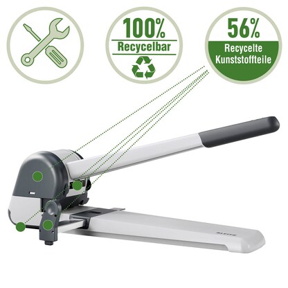 Artikelbild 7 für LEITZ Registraturlocher 5182 grau, 1 St., Artikelnummer 437156