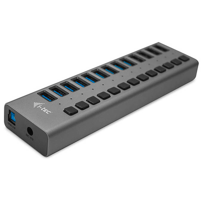 Artikelbild für i-tec® USB-Hub USB 3.0 Charging 13-fach grau, Artikelnummer 662252
