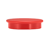 Artikelbild 1 für Magnete rot, Kunststoff Ø 3,2 x 0,73 cm, 10 St., Artikelnummer 541276