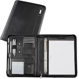 Artikelbild 1 für Alassio Ringbuchmappe TRENTO Lederimitat DIN A4 schwarz, Artikelnummer 241214