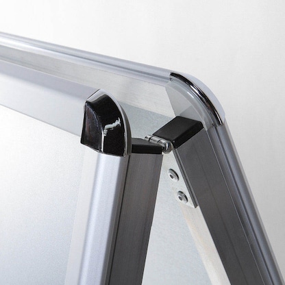 Artikelbild 2 für Showdown® Displays Kundenstopper silber DIN A1 2 Fächer 63,9 x 74,4 x 112,0 cm, 1 St., Artikelnummer 692602