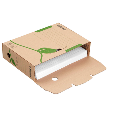 Artikelbild 3 für Esselte Archivboxen ECO braun 8,0 x 23,3 x 32,7 cm, 25 St., Artikelnummer 845887