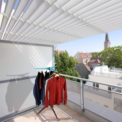 Artikelbild 9 für relaxdays Wäscheständer silber, schwarz, türkis, 1 St., Artikelnummer 644064