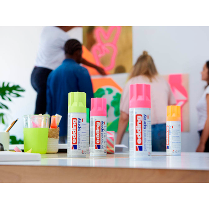 Artikelbild 3 für edding 5200 Acrylspray Sprühfarbe neongrün matt, 1 St., Artikelnummer 789341