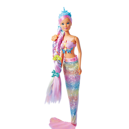 Artikelbild 9 für Simba Rainbow Mermaid Steffi LOVE Puppe, Artikelnummer 957252