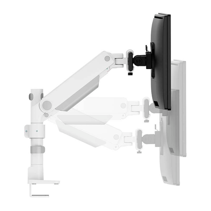 Artikelbild 4 für Neomounts Monitor-Halterung DS65S-950WH2 weiß für 2 Monitore, Tischklemme, Tischbohrung, Artikelnummer 369627