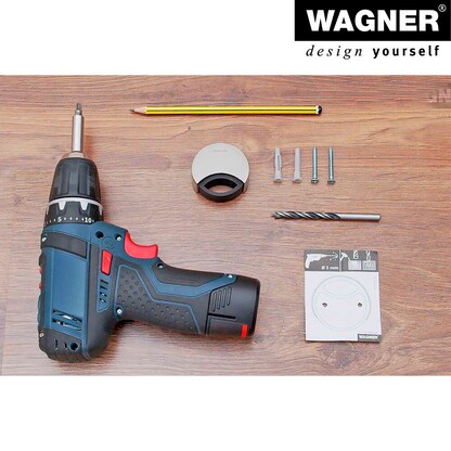 Artikelbild 8 für WAGNER® design yourself EH 5151 Türstopper Zinkdruckguss, Kautschuk Ø 5,0 cm, Artikelnummer 420057