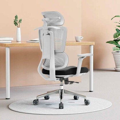 Artikelbild 10 für LÜLLMANN Bürostuhl, 210480 Stoff grau, Gestell alu, Artikelnummer 791008