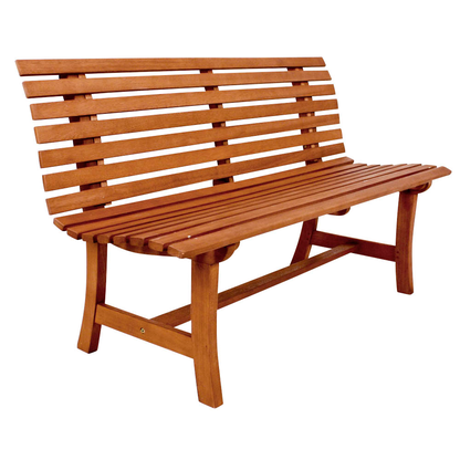 Artikelbild 3 für Garden Pleasure Gartenbank Moreno 985097 braun Holz 140,0 cm, Artikelnummer 206134