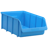 Artikelbild 1 für hünersdorff Sichtlagerkasten 19,27 l blau, Artikelnummer 406140